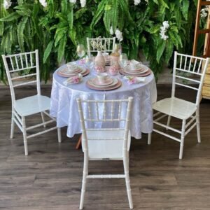 Aluguel de Mesas, Cadeiras e Toalhas para Festas